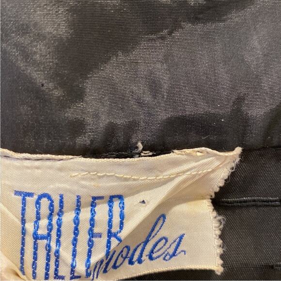 Vintage Dress Large Cocktail Dress 50s Pinup Classic Retro Dress Formal Party - Picture 8 of 14